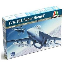   Italeri: F/A-18E Super hornet vadászbombázó makett, 1:72 0083s