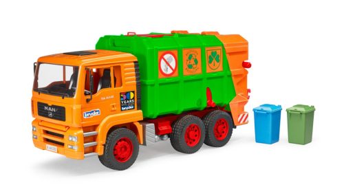 BRUDER MAN TGA szemeteskocsi - 01056 1: 16
