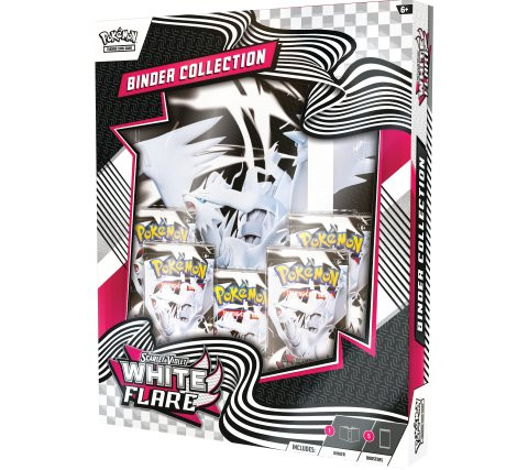 Pokemon TCG White Flare Binder Collection Reshiram