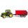 Bruder John Deere 6920 traktor utánfutóval (02057)