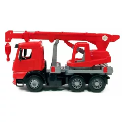   LENA Mercedes-Benz Arocs óriás darus tűzoltóautó 70cm (02175)