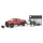 BRUDER RAM 2500 Power Wagon lószállító utánfutóval, lóval (2501)