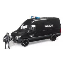 MB Sprinter rendőrrel - Bruder 02685