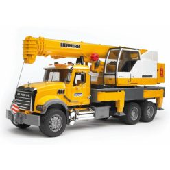 Bruder MACK Granite Liebherr daruskocsi (02818)