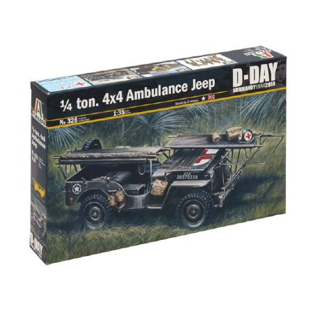 Italeri  1/4 TON. 4x4 Ambulance Jeep 1:35 ( 0326 )