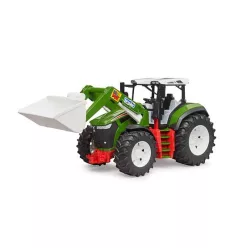 ROADMAX traktor homlokrakodóval - Bruder 3451