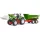 ROADMAX traktor homlokrakodóval és kocsival - Bruder 3452