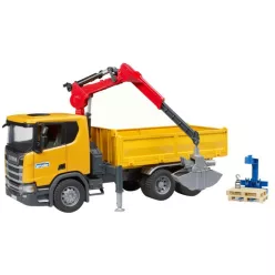BRUDER Scania teherautó rakodókarral 1: 16 (3551)