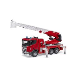   Bruder Scania Super 560R tűzoltóautó létrával, vízpumpával (03591)