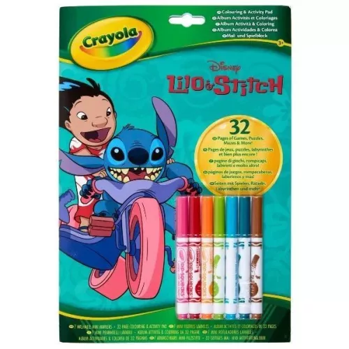 Crayola Crayola: Lilo&Stitch színező és foglalkoztató füzet (04-0865G)