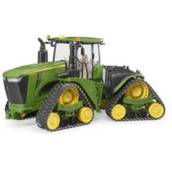   BRUDER John Deere 9620RX gumihevederes törzscsuklós traktor (04055)