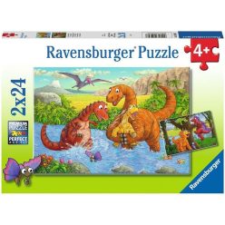 Ravensburger Puzzle 2x24 db - Dínók világa (05030)