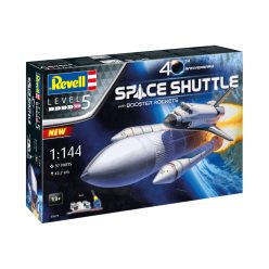   Revell Gift Set Space Shuttle & Booster Rockets, 40th. Anniversary 1:144 makett készlet festékkel 05674