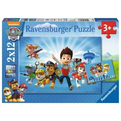   Ravensburger: Mancs őrjárat és Ryder 2 x 12 darabos puzzle (07586)
