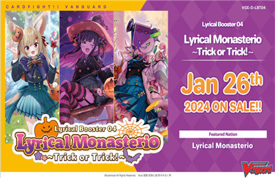 Cardfight!! Vanguard Lyrical Monasterio Trick or Trick! Boosterbox