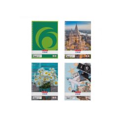 Herlitz Spirálfüzet A5 / 80 lap, sima