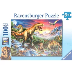Ravensburger: Puzzle 100 db - Dinoszauroszok (10665)