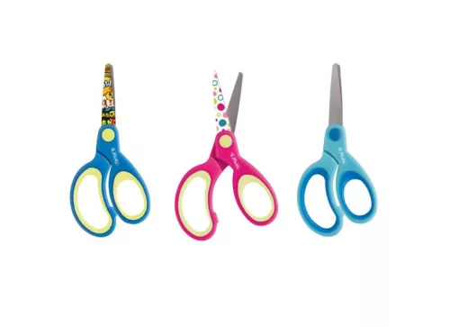 Herlitz Design iskolai olló, tompa, 13 cm, jobbkezes