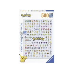 Ravensburger Puzzle 500 db - Pokémonok (14781)