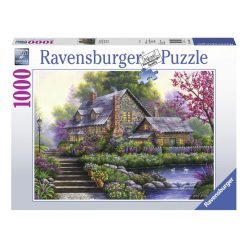 Ravensburger: Puzzle 1000 db - Romantikus kis ház (15184)