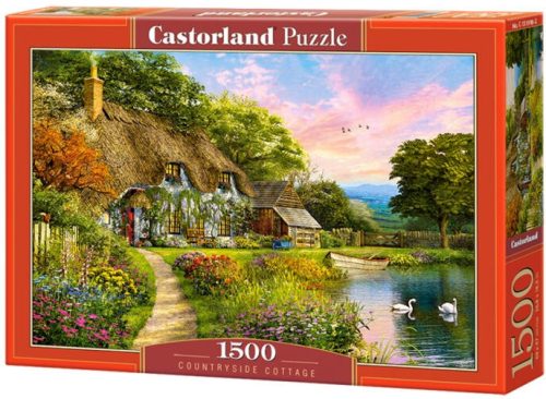 Castorland 1500 db-os puzzle - Vidéki kunyhó (C-151998)
