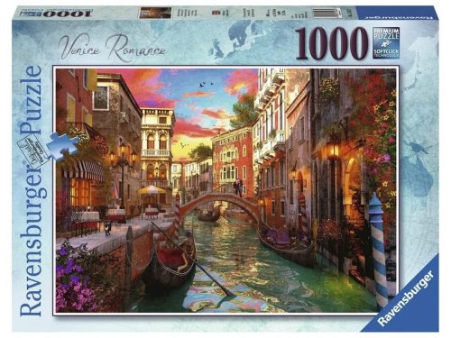 Ravensburger Puzzle 1000 db - Velencei románc (15262)