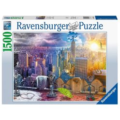 Ravensburger New York télen és nyáron 1500 db-os (16008)