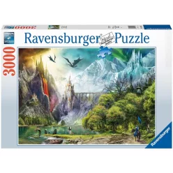 Ravensburger: Puzzle 3000 db - Sárkányok birodalma (16462)