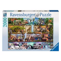   Ravensburger Puzzle 2000 db - Aimee Steward állatvilág (16652)