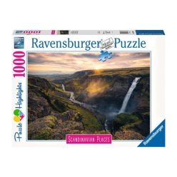   Ravensburger Puzzle 1000 db - Haifoss vízesés, Írország (16738)