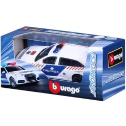 Bburago Audi A6 Avant magyar rendőrautó 1:43 (18-30415)