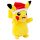 Pokemon Christmas Pikachu plüss játék 20cm