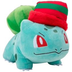 Pokemon Christmas Bulbasaur plüss játék 20cm