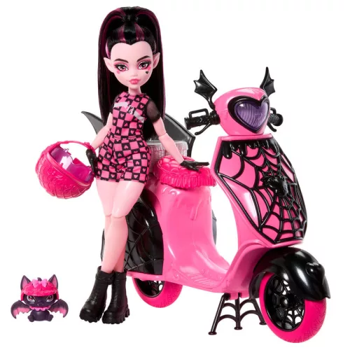 Monster High Draculaura + Robogó