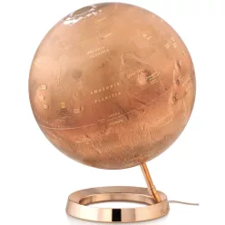   Földgömb MARS 30cm, fémtalpas, világító (Nat.Geo.) Marsgömb