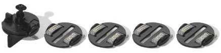 SCALEXTRIC C8329 - Guide Blades x 4, Braid Plates x 4 & Screw Pack