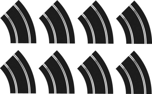 SCALEXTRIC C8196 - R2 Curve *8 Track Extension Pack