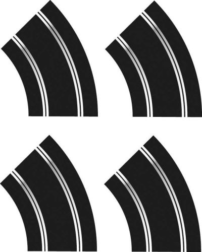 SCALEXTRIC C8198 - Standard Straight and R2 Curve Track Extension Pack