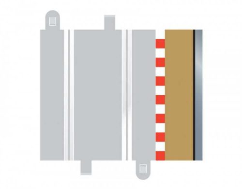 SCALEXTRIC C8223 - Half Straight Border/Barrier