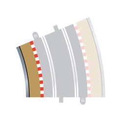   SCALEXTRIC C8282 - Border, Kerb & Barrier - Curve - R4 - 22.5fok belső