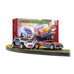   Autópálya MICRO SCALEXTRIC G1149P - Law Enforcer Mains Powered Race Set (1:64)