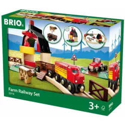 BRIO Farm vonat szett (33719)