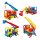 Wader Tech Truck színes létrás tűzoltóautó 23cm.  35319   ZS.