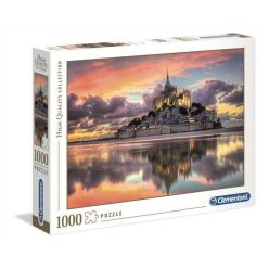 CLEMENTONI PUZZLE 1000 DB - MONT SAINT-MICHEL (39367)