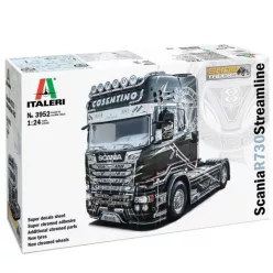  Italeri: 3952 Scania R730 Streamline 4x2 kamion makett, 1:24 3952s
