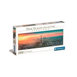   Párizs látképe panoráma puzzle - 1000 db-os puzzle (39641) - Clementoni