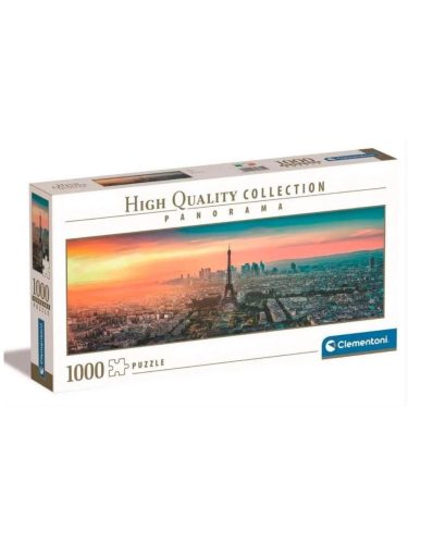 Párizs látképe panoráma puzzle - 1000 db-os puzzle (39641) - Clementoni