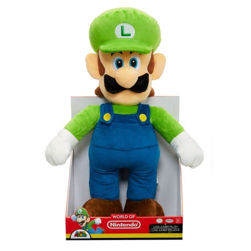 Nintendo Super Mario Luigi Jumbo plüss játék 50cm