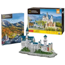 Cubicfun 3D puzzle City Traveller- Neuschwanstein kastély