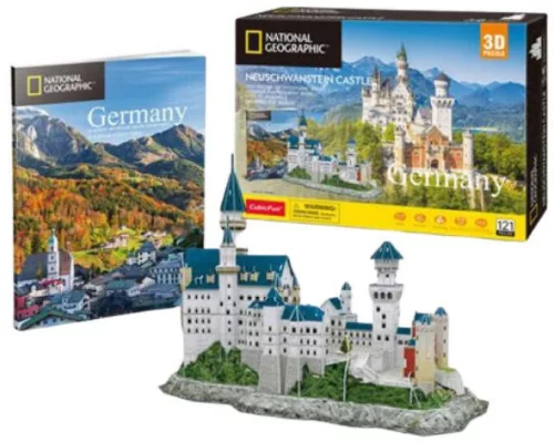 Cubicfun 3D puzzle City Traveller- Neuschwanstein kastély